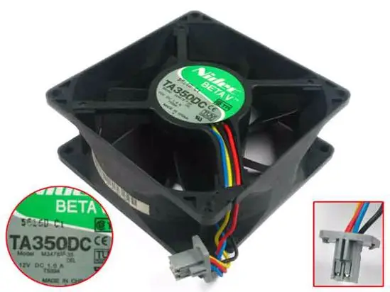 Nidec M35556-35 DEL DC 12V 1A 92X92X38mm вентилятор охлаждения сервера