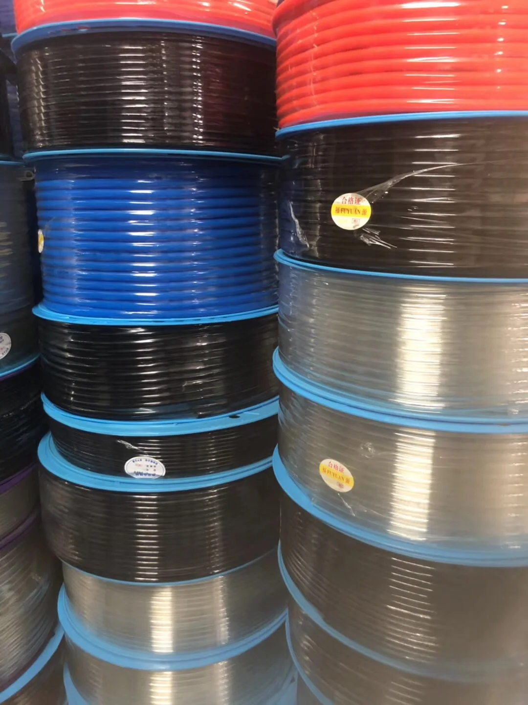 5 meters Minimum purchase 5meters 4mm OD*2.5mm ID 6MM OD 4MM ID 8MM*5MM 10MM*6.5MM 12MM*8MMc pipe tube  Blue Red Transparent