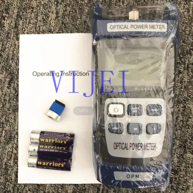 60SB VIJEI KING-60SB FTTH измеритель оптической мощности с SC/FC адаптер конвертера-50dBm~+ 26dBm - Цвет: 60SB