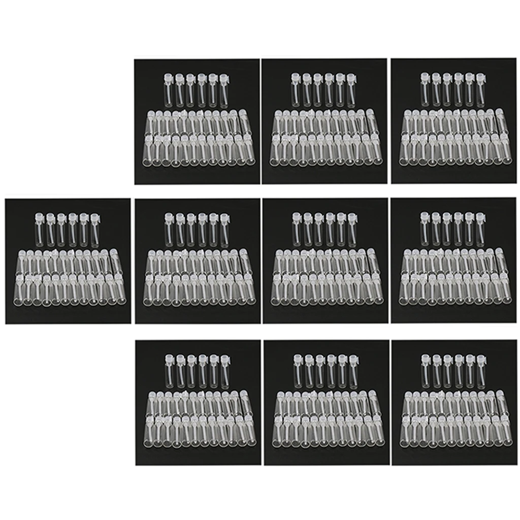 300Pieces, 2ml, Clear Liquid Sample Glass Bottles, Empty Perfume Essential Oil Vials, Reusable Cosmetics Containers-Leakproof