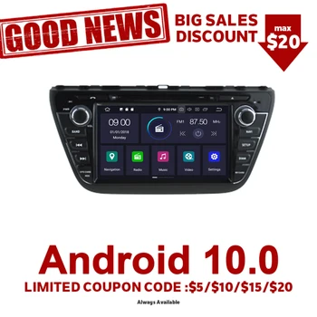 

Navirider Autoradio Gps Navigation Android 9.0 Car Radio Player for Suzuki Scross Sx4 2013 Bluetooth Stereo Auto Accessories