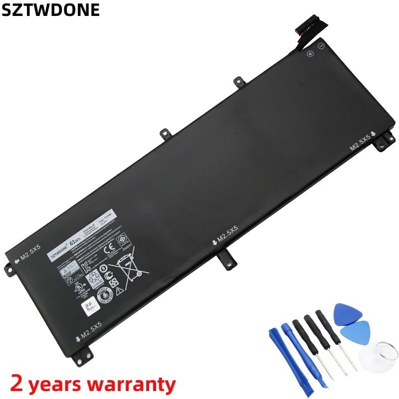 SZTWDONE TOTRM Аккумулятор для ноутбука DELL Precision M3800 XPS 15 9530 9535 T0TRM 11 1 V 61WH|Аккумуляторы
