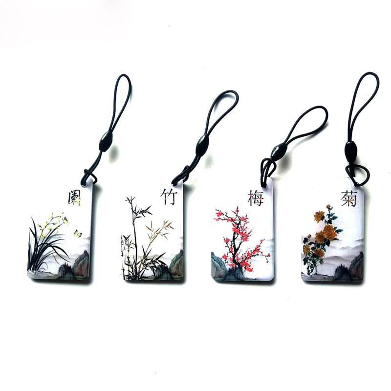 

40pcs RFID 125khz Card Chinese Style Key Fobs RFID Token Tags Waterproof Access Control Card Multi Options