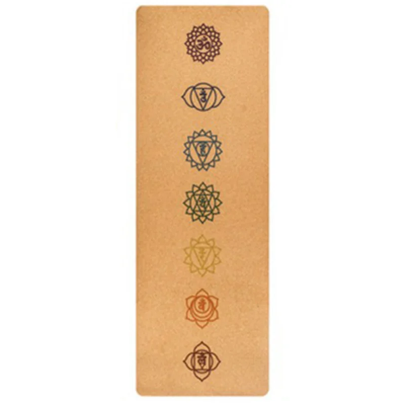 

183X68Cm Natural Cork Tpe Yoga Mat Fitness Gym Sports Mats Pilates Exercise Pads Non-Slip Yoga Mats 5Mm Absorb Sweat Odorless