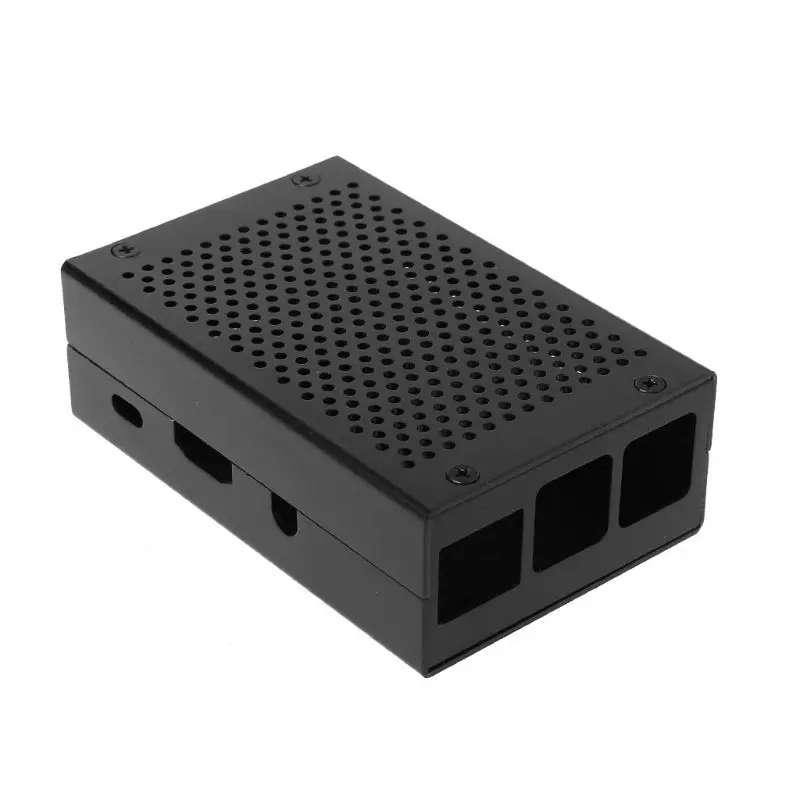 1 компл. Алюминиевый чехол металлический защитный корпус Корпус для Raspberry Pi 3 Model B J6PB