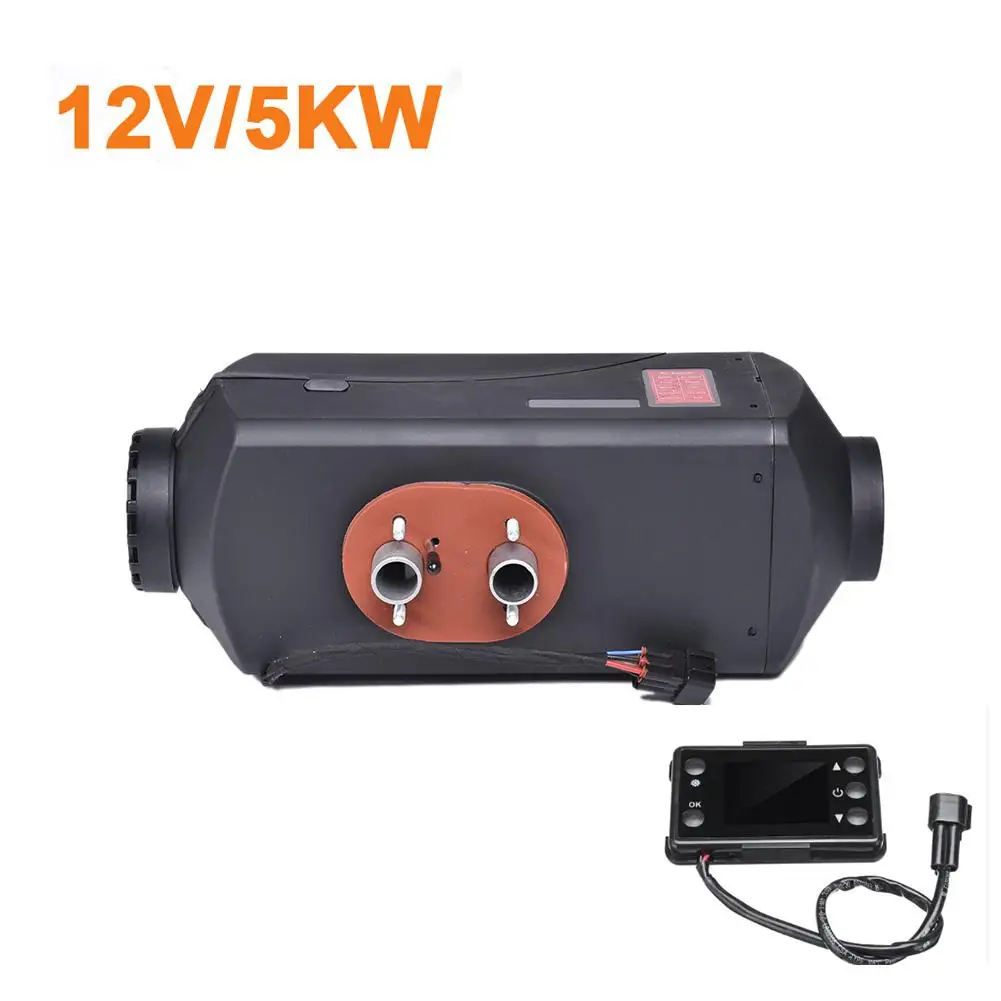 12V 5KW автомобильный воздушный подогреватель дизельного топлива автомобиля Парковка дизельного топлива нагреватель для грузовик морской б/у - Название цвета: B