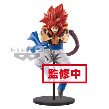 

Original Banpresto Dragon Ball GT DBZ SSJ4 Gogeta Goku Bing Bang 10 Kamehameha PVC action figure model Figurals Dolls