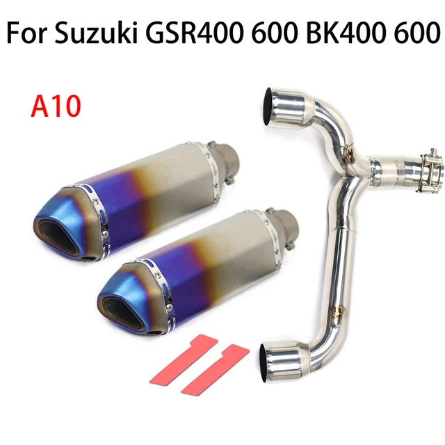 スズキ GSR400/GSR600用 アクラポヴィチ スリップオンマフラー 排気管