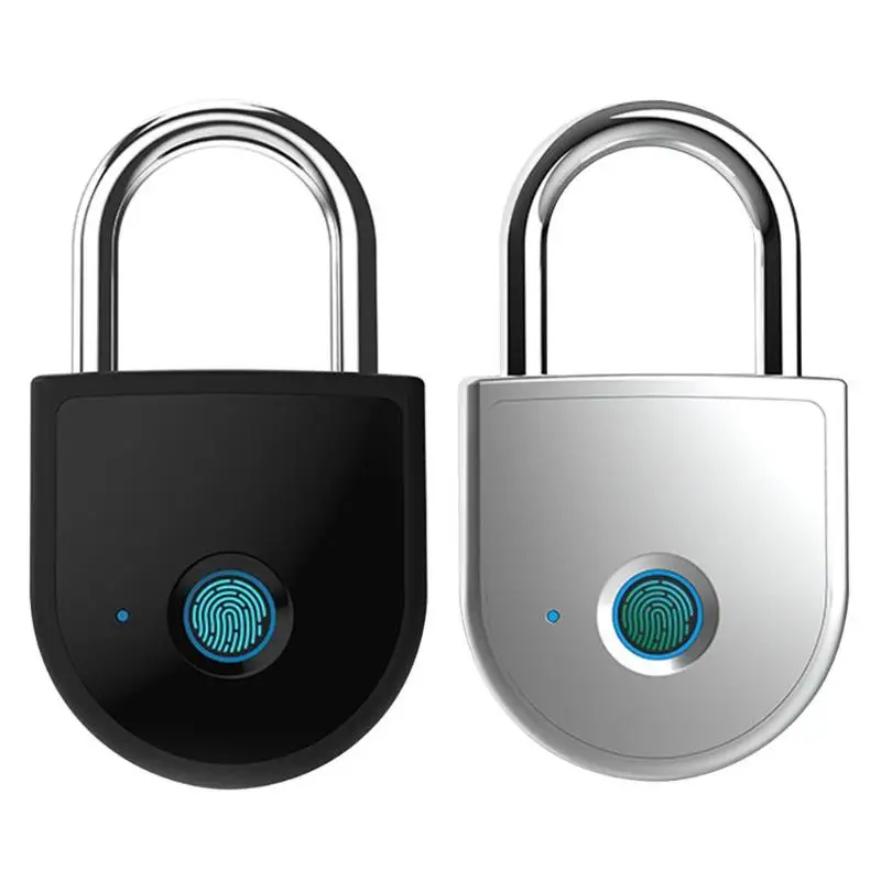 

Bluetooth Fingerprint Lock Home Office Keyless APP Control Electronic Padlock USB Rechargeable Waterproof Door Smart Hardware
