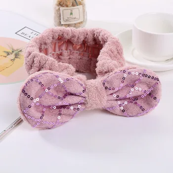 

10 Colors Dry Hair Spa Headband For Wash Massage Face Care Makeup Bath Mask Cosmetic Hairband Elastic Soft Turban Accessories