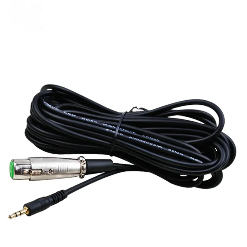 Профессиональный XLR-3.5mm/XLR-XLR универсальный кабель для BM800 микрофон для записи караоке