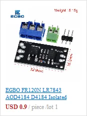 1~5PCS 5V 12V 1-Kanal-Ausgang Neigungswinkelsensor-Relaismodul Golden SW520D Kugelschalter-Neigungssensormodul für Arduino – Detail 5