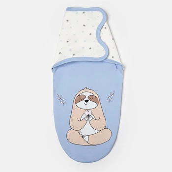 

Diaper-cocoon Baby I "Sloth", blue, height 50-62cm 4597505