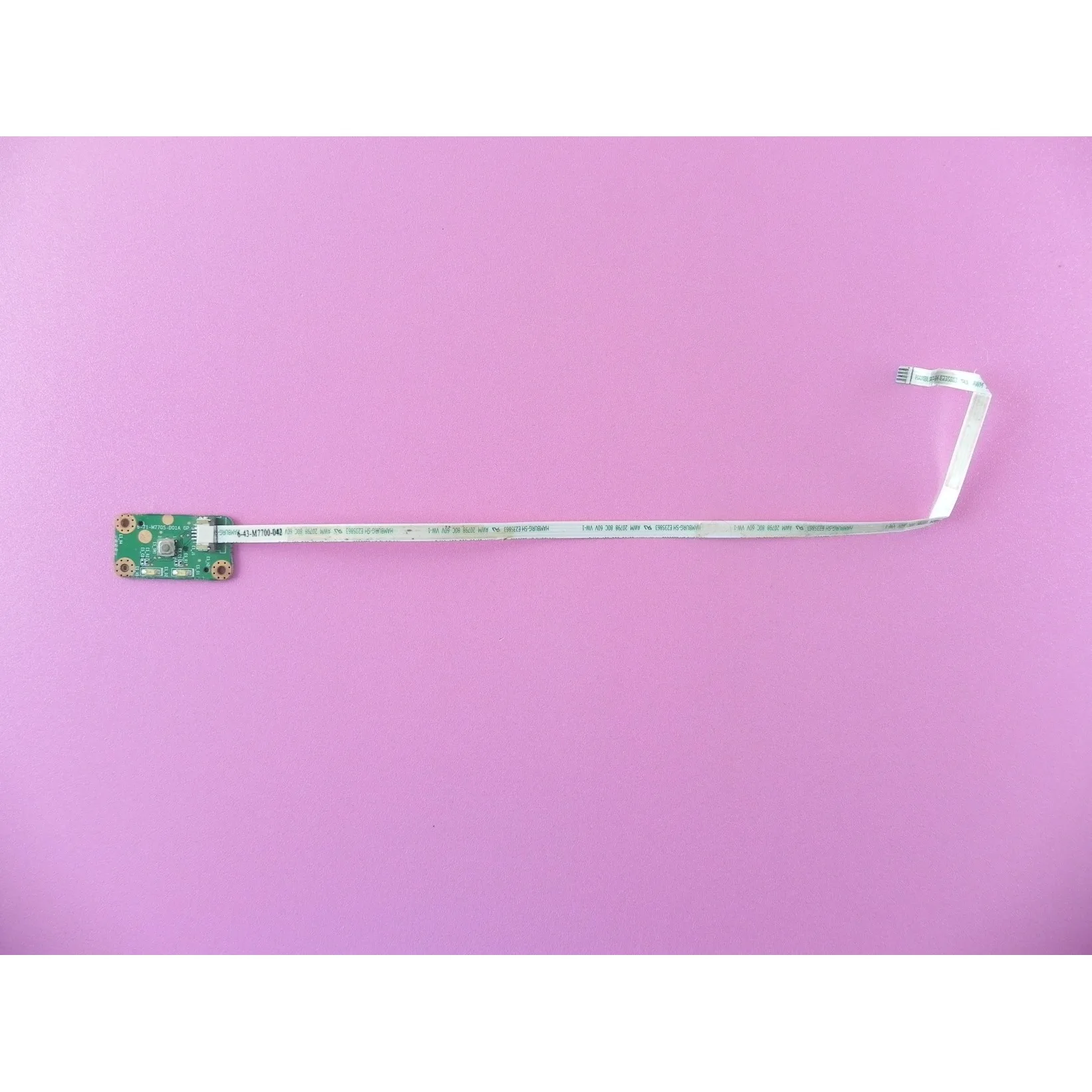 Clevo M770 DNS 0118738 плата кнопки питания включения с кабелем 6-71-M770S-D01A | Компьютеры и офис