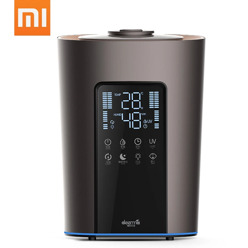 Увлажнитель Xiaomi Deerma на 5 литров может очищать и увеличивать влажные домашние спальни при умной постоянной влажности