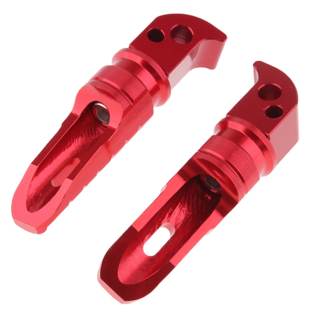 2pcs Rear Footrests Foot Pegs Set for Yamaha MT-10 FZ-10 2016-2018 FZ1 2006-2014 YZF-R1 M/S 2016-2018 MT-03 2015-2018 NVX155