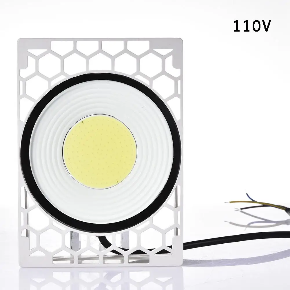 Тип светодиодный прожектор AC110/220 V 50W 100W 150W 400W 3000 K-6000 K COB/SMD открытый инженерный свет уличная лампа для сада - Цвет: 110V