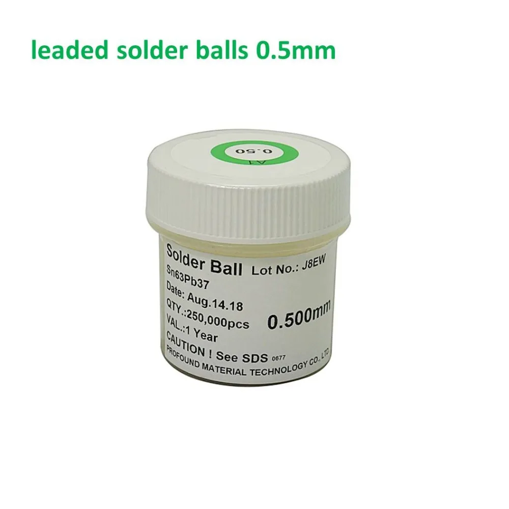 1 Bottles BGA Reballing Balls BGA Solder Ball Leaded For BGA Rework Repair;b$ 