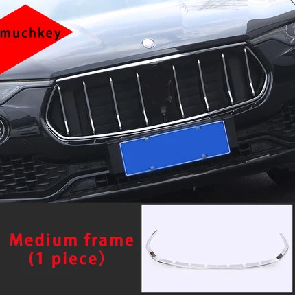 Для Maserati levante средняя сетчатая рамка хромированная формовочная Отделка 1 шт