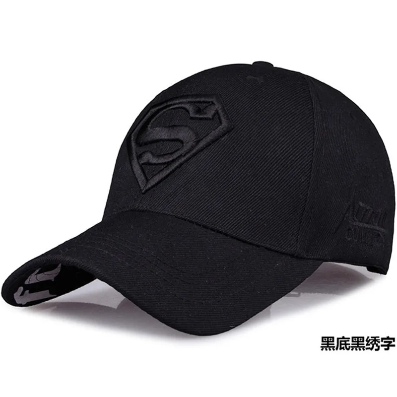 Прямые продажи, бейсбольная Кепка с вышивкой, сетчатые кепки для Gorras Hombre, Повседневная Кепка в стиле хип-хоп, модная версия Супермена