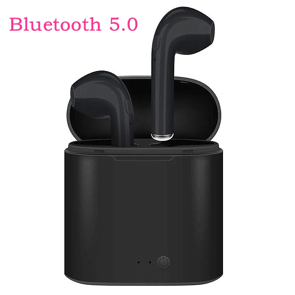 

1 pair i7s tws Mini Bluetooth Earphone Wireless Earphones With Charge Box with mic For iphone for huawei for all smart phone