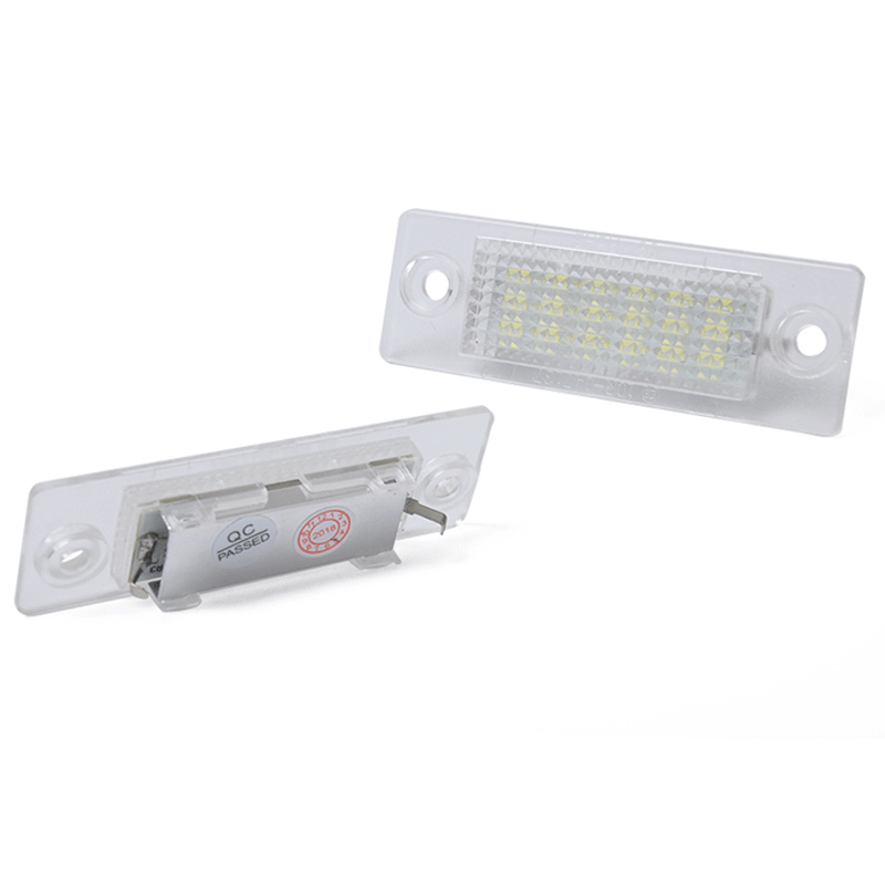 New 1 Pair 2x LED License Plate Lights For Volkswagen VW JETTA TOURAN PLUS VW CADDY NEW Car Light