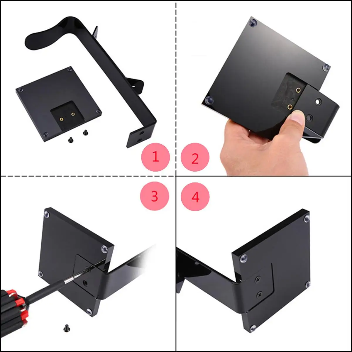 Universal Headphone Stand Acrylic Headset Hanger Gaming Earphone Holder Display Bracket Rack