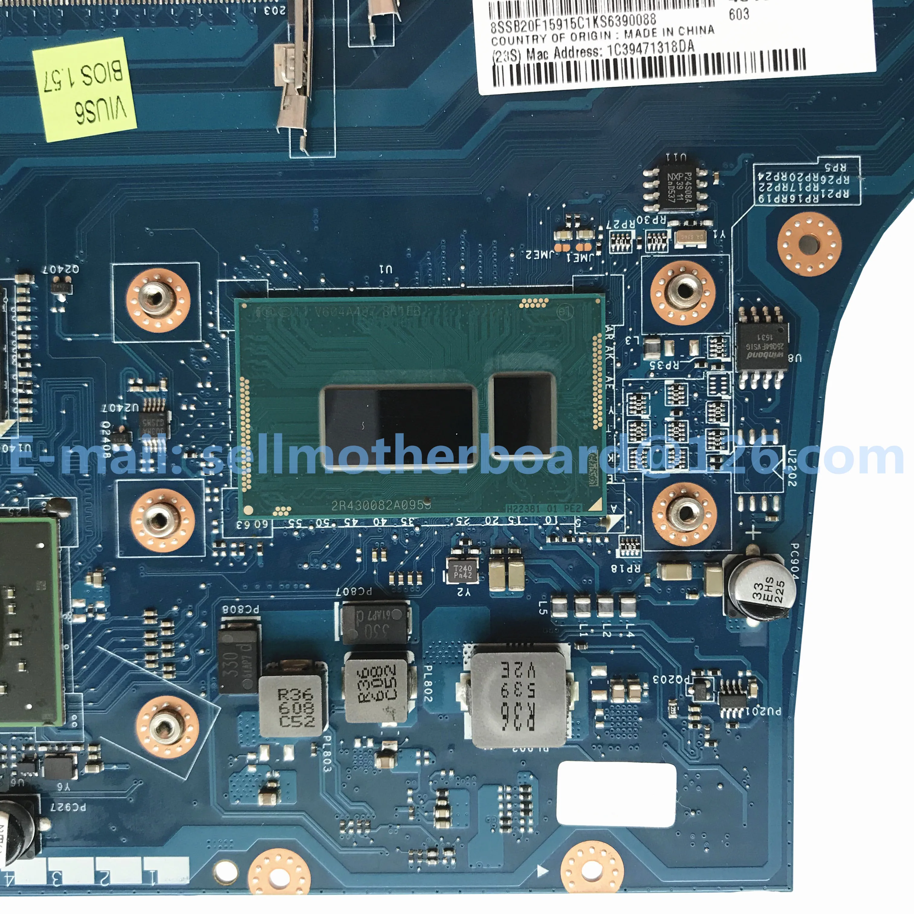 Материнская плата для ноутбука lenovo ThinkPad S540 S5-S540 00HW345 00HW347 VIUS6 LA-A171P с процессором i7-4510U HD 8670 M/2G MB протестирована