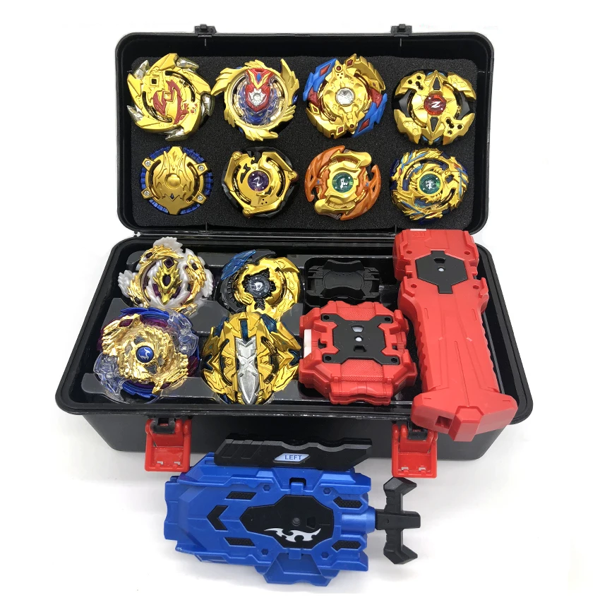 12 Golden-2 Takara Tomy Launcher Gold Beyblades Burst Arean Bayblades Bables набор коробка Bey Blade игрушки для детей Металл Fusion подарок - Цвет: 12 Golden-2
