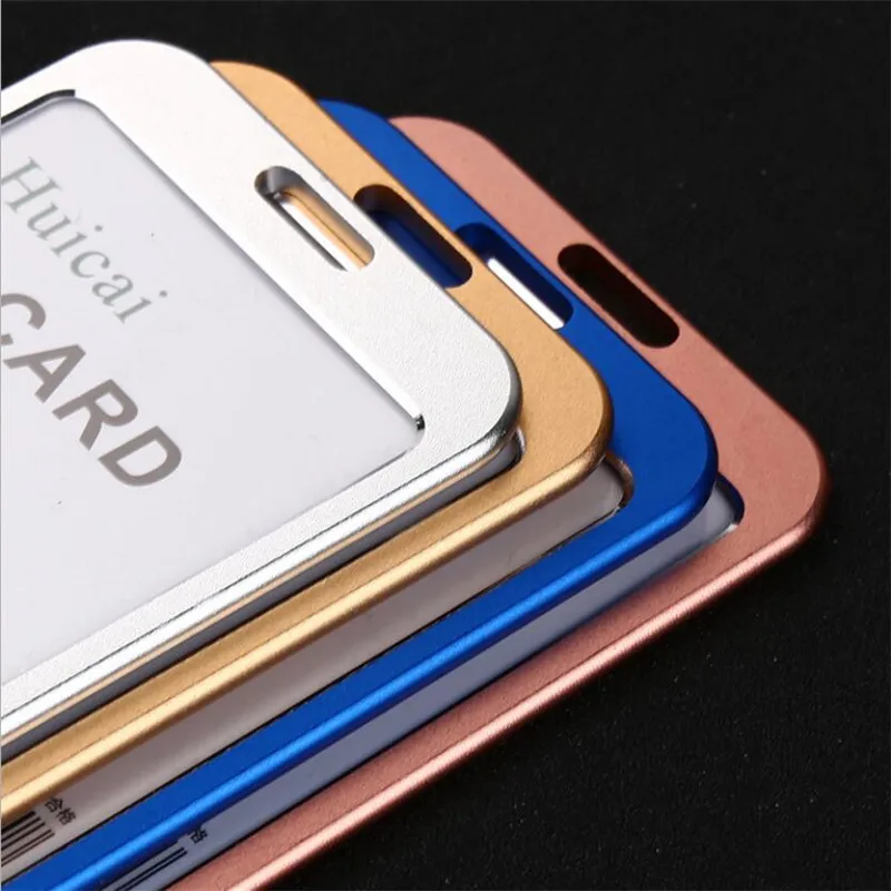 Sleek Metal Business Card and ID Holder Wallet