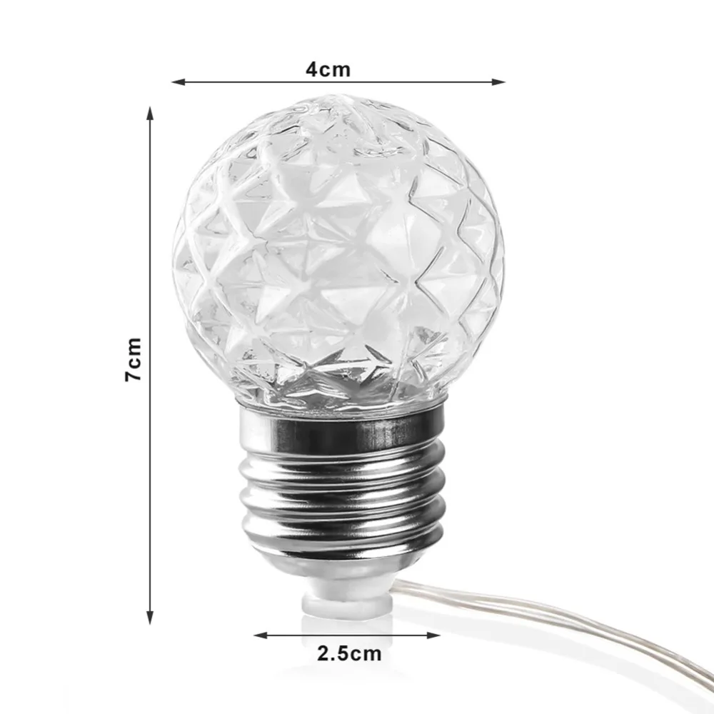 6 м 20LED 8 Режим дистанционный фонарь «ананас» струнный светильник лампа круглый шар светильник