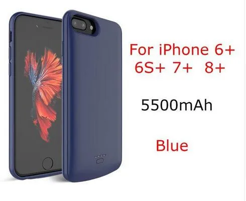 Neng чехол для зарядного устройства для iphone Se 5, 5S, 4000 мА/ч, аккумулятор, внешний аккумулятор, зарядка, внешний аккумулятор, чехол для iphone 6, 6s, 7, 8 Plus, чехол - Color: For 6 6s 7 8 Plus