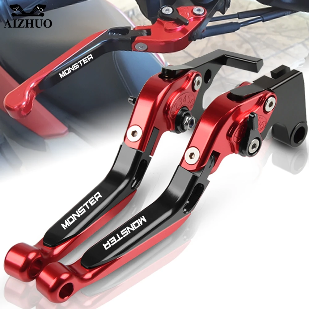 Регулируемые складные выдвижные рычаги тормозной муфты для Ducati Monster M600 1994 2001 M620