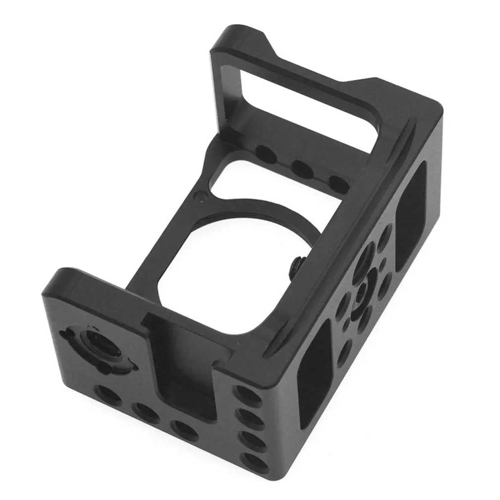 Крепление-сетка для камеры с кроликом для sony Rx0 Ii защитный металлический держатель для Vlogging с холодным башмаком 37 мм адаптер для фильтра объектива