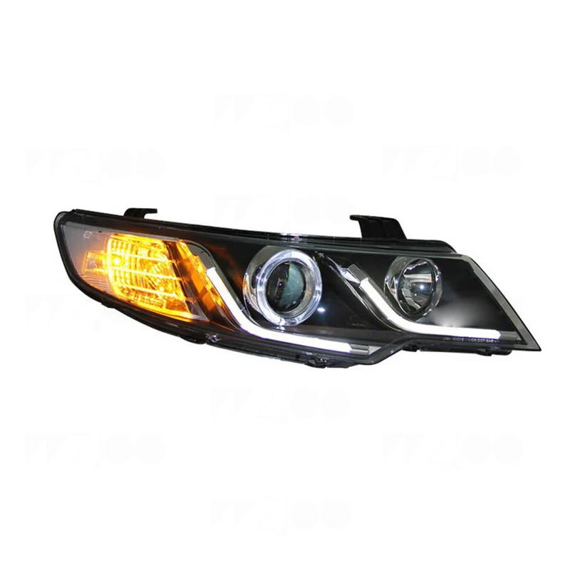 Автомобильный Стайлинг головная лампа для Kia Forte 2009-2013 HID spectora k5 cerato светодиодный фонарь DRL H7/D2H HID Xenon bi xenon объектив Авто Acc