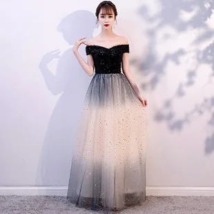 Новинка, стильное длинное Утягивающее платье с v-образным вырезом для дня рождения, банкетное вечернее платье, женское платье Xian Qi Dreamy