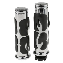 " 25 мм пламя на заказ мотоцикл руль ручки круизер чоппер велосипед