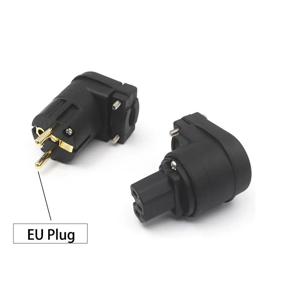 Hi Fi локоть с позолоченным штекером для США/Австралии/ЕС разъем IEC HI FI CD фильтр