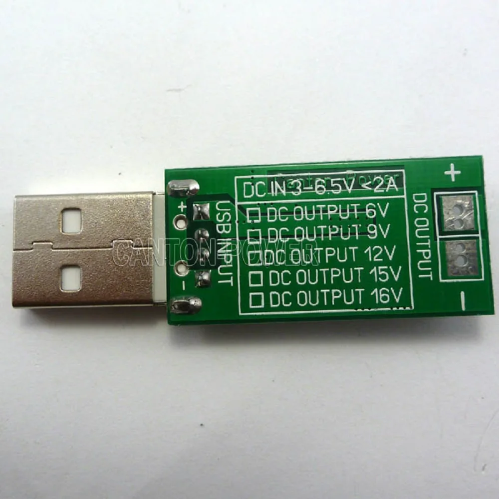 TB376 USB DC 5В до 12В повышающий преобразователь Повышающий Модуль для монитора камеры