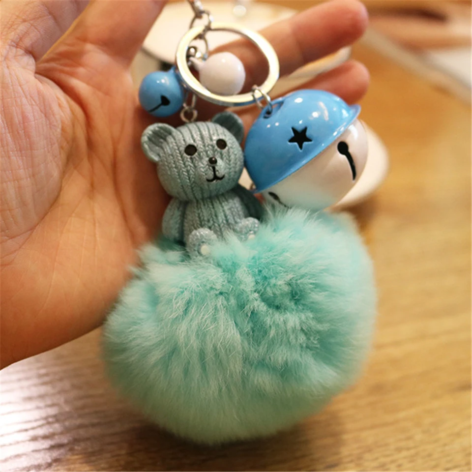 Креативный мультфильм Hairball милая сумка Подвеска студенческий подарок брелок животные и природа плюшевый маленький брелок милые плюшевые брелки