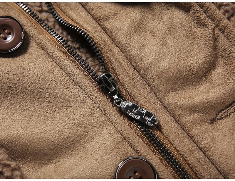 Мужская куртка из искусственной кожи, куртки и пальто для зимы, толстая теплая верхняя одежда в стиле пэчворк, брендовая одежда, повседневное замшевое Мужское пальто