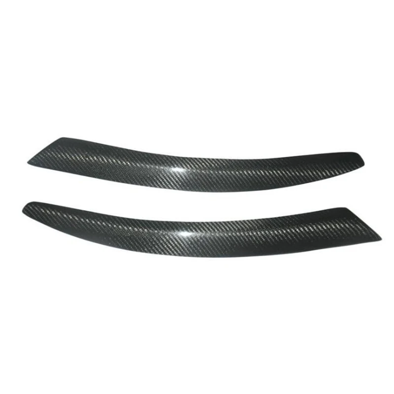 

Eyebrows Eyelids Headlight Carbon Fiber Cover Trim For-Audi A6 C6 4F 2004-2011