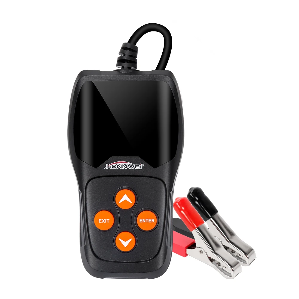 KW600 Digital Car Battery Tester Muilt-lanuages Battery Analyzer Cranking Car Battery Tester 12V 100 to 2000CCA