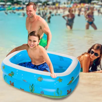 

Inflatable Swimming Pool Children's Inflatable Pool Family and Kids Inflatable Square Swimming Pool For Baby High Quality Pool