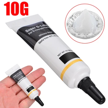 

1 Pc New 10g Food Grade Silicon Grease Lubricant O-Ring Lubrication Waterproof Adhesives & Sealers For Aquarium Filter Tank