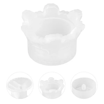 

1 Set Storage Box Mold Creative Reusable Crystal Epoxy Mold Crown Jewelry Box Mold for Shop