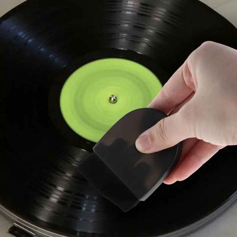 Cleaning Brush Turntable for LP Vinyl Player Record Anti-static Cleaner Dust Remover Soft Wool Brush Turntable CD Album 4