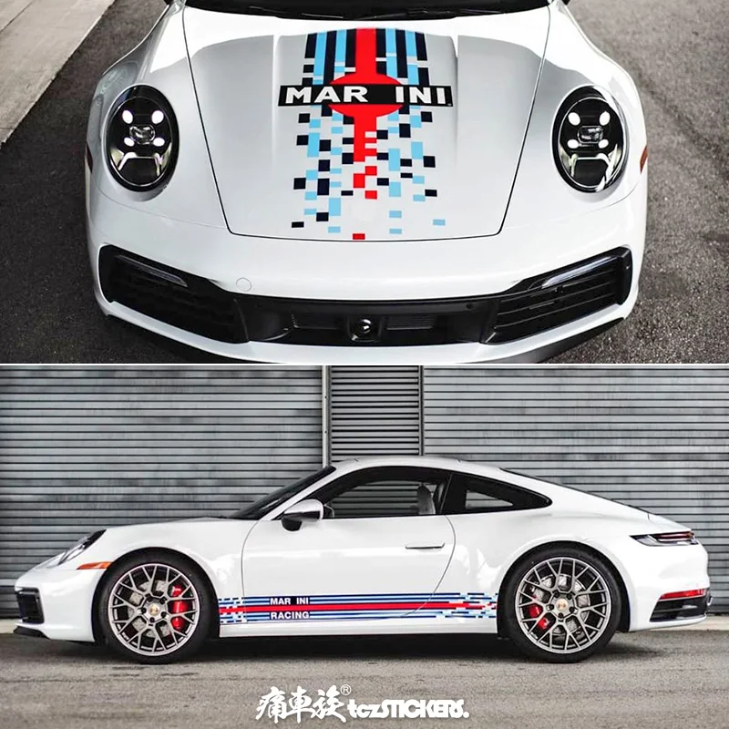 Car stickers FOR Porsche 911 body modification custom fashion sports