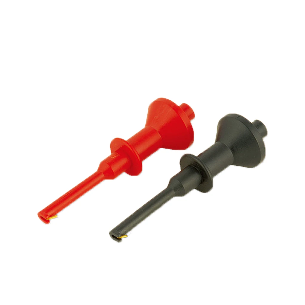 

UT-C01 Test Hook Clip Multimeters Test Lead Extension Hook Probe Testing Clip 4mm Aperture Threaded