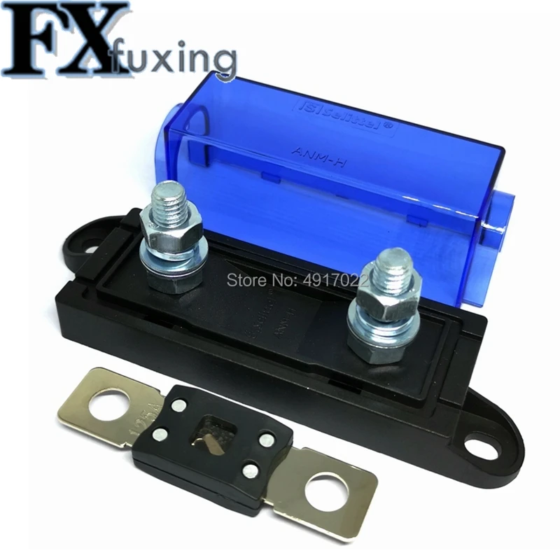 thumbnail image 2 of Bolt-on Fuse Holder Box - 1 Input 4 Output 5-Way ANS/MIDI/MEGA/ANM Fork Bolt Type 2 of 5